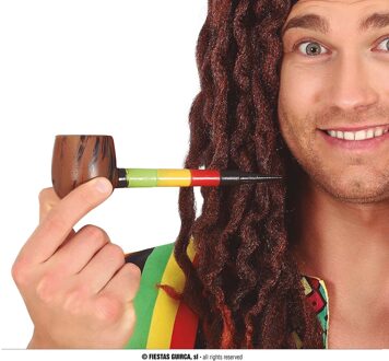 Rasta Pijp 18cm Multikleur - Print