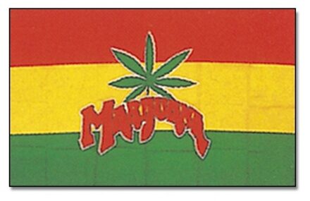 Rasta vlaggen Cannabis Multi