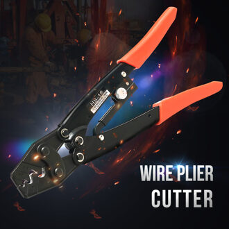 Ratchet Vaste HS-16 1.25-16 Vierkante mm Kabel Krimptang kabelschoen Krimptang Niet-Geïsoleerde Terminal Tang cutting Hand T