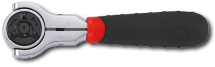 Ratel 3/8", met draaibare kop, kort 72-tands 7110402