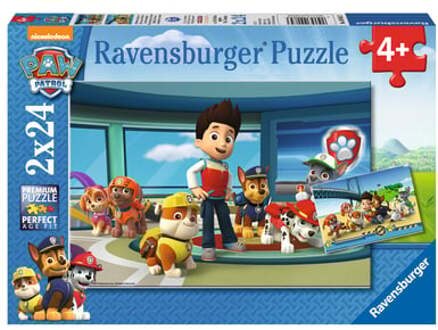 Ravenburger - Paw Patrol Hulpvaardige speurneuzen (2x24) - Multikleur