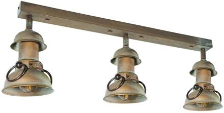 RAVENNA plafondlamp, antiek koper messing antiek-koper