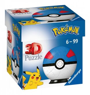 Ravensburger 3D Ball Puzzles 54 stukjes - Super Ball / Pokémon