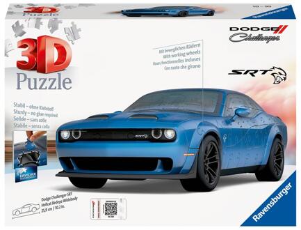 Ravensburger 3D Puzzel - Dodge Challenger Hellcat Widebody (108 stukjes)