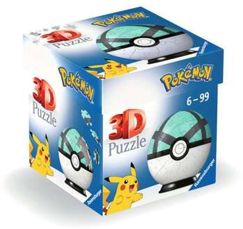 Ravensburger 3D puzzel Pokémon Net Ball