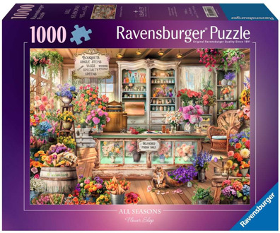 Ravensburger All Seasons Flowershop Puzzel (1000 stukjes)