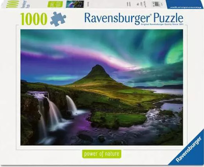 Ravensburger Aurora Over Kirkjufell Puzzel (1000 stukjes)