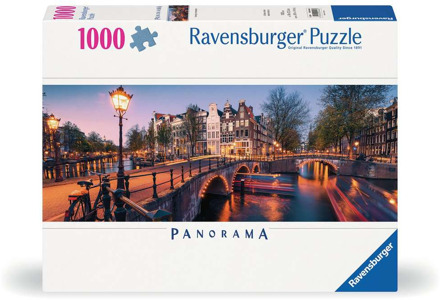 Ravensburger Avond in Amsterdam Puzzel (1000 stukjes)