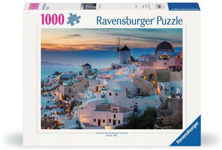 Ravensburger Avond in Santorini Puzzel (1000 stukjes)