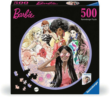 Ravensburger Barbie Ronde Puzzel (500 stukjes)