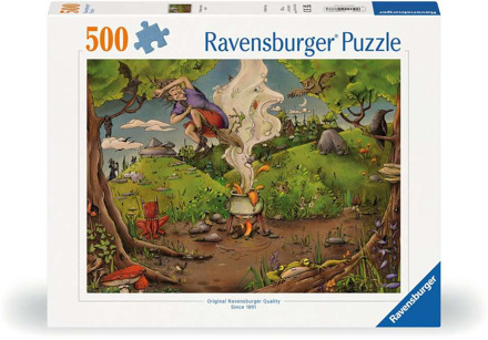 Ravensburger Bij de Bosheks Puzzel (500 stukjes)