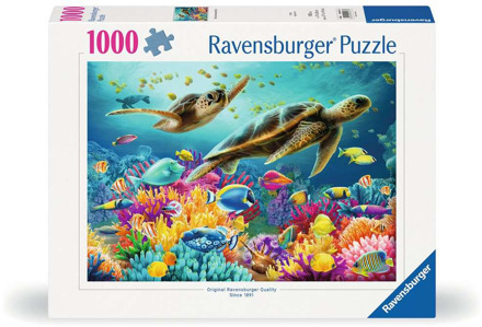 Ravensburger Blauwe Onderwaterwereld Puzzel (1000 stukjes)