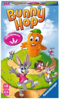 Ravensburger Bunny Hop Konijnenrace - Pocketspel