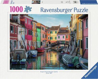 Ravensburger Burano - Italië Puzzel (1000 stukjes)