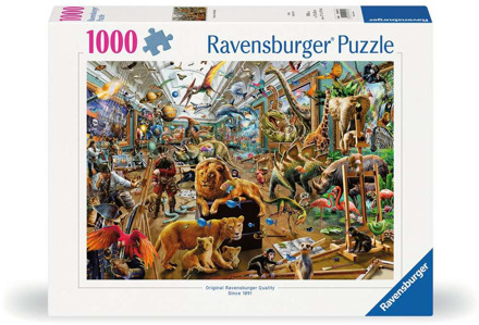 Ravensburger Chaos in de Galerie Puzzel (1000 stukjes)