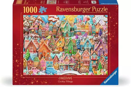 Ravensburger Christmas Cookie Village Puzzel (1000 stukjes)