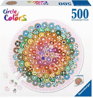 Ravensburger Circle of Colors - Donuts Puzzel (500 stukjes)
