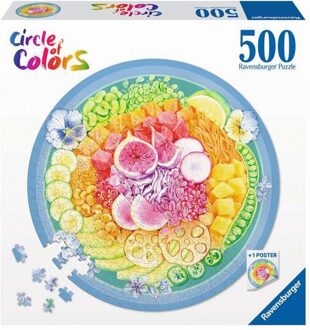 Ravensburger Circle of Colors - Pokebowl Puzzel (500 stukjes)