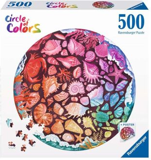 Ravensburger Circle of Colors Seashells Puzzel (500 stukjes)