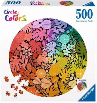 Ravensburger Circle of Colors Tropical Puzzel (500 stukjes)