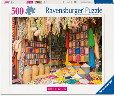 Ravensburger Colorful Markets No 4 Puzzel (500 stukjes)