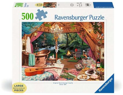 Ravensburger Cozy Glamping Puzzel (500 XL stukjes)