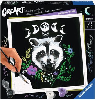 Ravensburger Creart - Pixie Cold Edition Raccoon