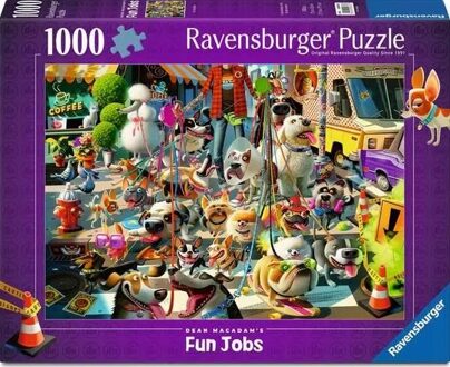 Ravensburger De Hondenuitlater Puzzel (1000 stukjes)
