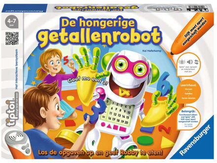 Ravensburger De hongerige getallenrobot Tiptoi Ravensburger