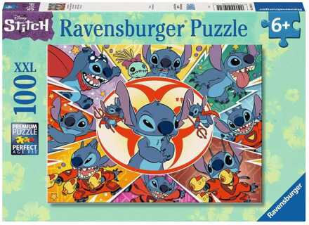 Ravensburger Disney Children's Jigsaw Puzzle XXL Stitch: In my World (100 pieces)