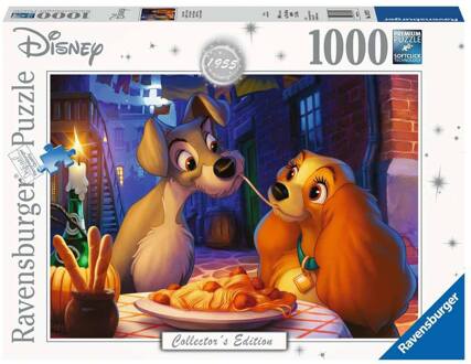 Ravensburger Disney Collector's Edition Jigsaw Puzzle Lady and the Tramp (1000 pieces)