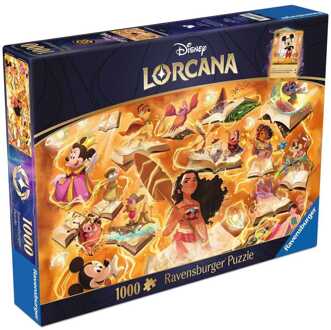 Ravensburger Disney Lorcana – Glimmers of the Realm – Amber Puzzel (1000 stukjes) Incl. Lorcana Promo