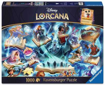 Ravensburger Disney Lorcana Jigsaw Puzzle Glimmers of the Realm: Sapphire (1000 pieces)