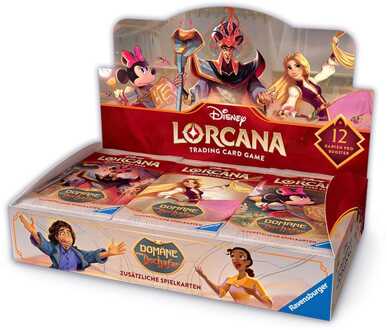 Ravensburger Disney Lorcana TCG Domäne von Dschafar Booster Display (24) *German Edition*