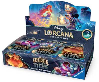 Ravensburger Disney Lorcana TCG Geflüster aus der Tiefe Booster Display (24) *German Edition*