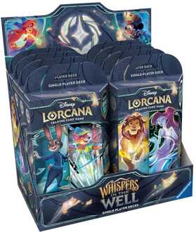 Ravensburger Disney Lorcana TCG Whispers in the Well Starter Decks Display (8) *English Edition*