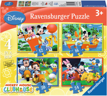 Ravensburger Disney Mickey Mouse Clubhouse puzzels, 12+16+20+24 stukjes