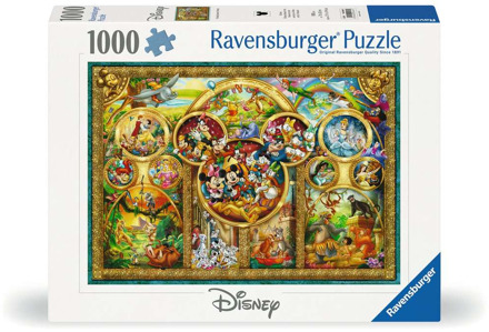 Ravensburger Disney - Mooiste Disney thema's Puzzel (1000 stukjes)