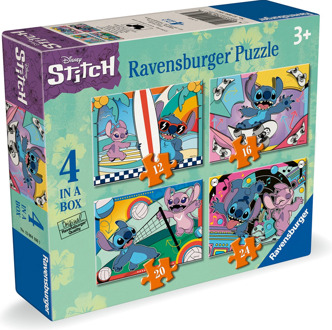 Ravensburger Disney - Stitch 4-in 1 Puzzel (12, 16, 20, 24 stukjes)