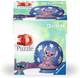 Ravensburger Disney Stitch Angel with Ice 3D Puzzelbal (55 stukjes)