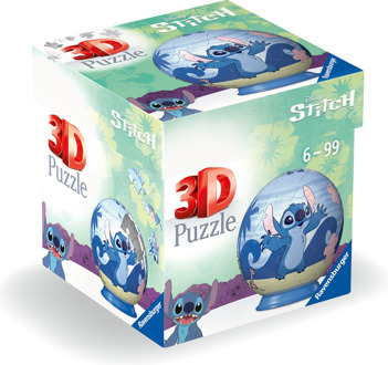 Ravensburger Disney Stitch Cuddles 3D Puzzelbal (55 stukjes)