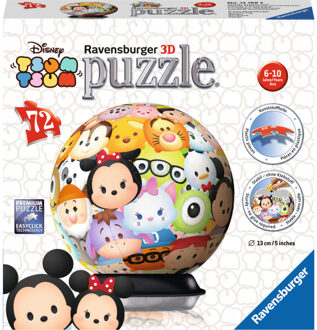 Ravensburger Disney Tsum Tsum 3D-puzzel - 72 stukjes
