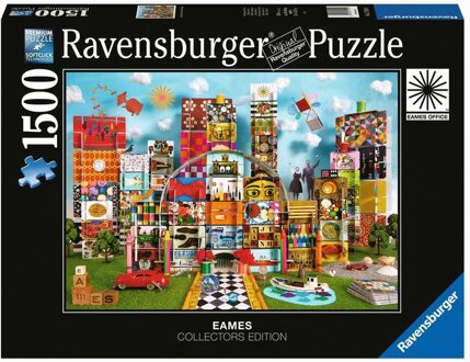 Ravensburger Eames House of Cards Fantasy Puzzel (1500 stukjes)