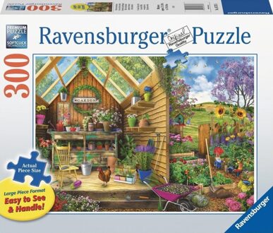 Ravensburger Eavensburger puzzel Blik in het tuinhuis
