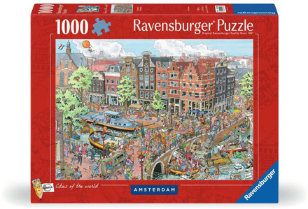 Ravensburger Fleroux - Amsterdam Puzzel (1000 stukjes)
