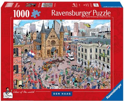 Ravensburger Fleroux - Den Haag Puzzel (1000 stukjes)