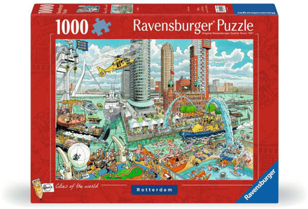 Ravensburger Fleroux - Rotterdam Puzzel (1000 stukjes)
