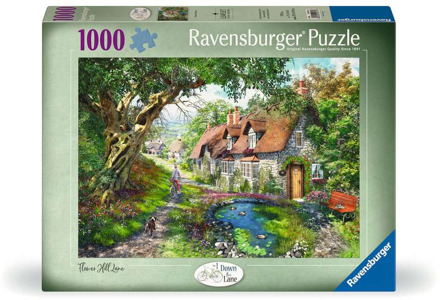 Ravensburger Flower Hill Lane Puzzel (1000 stukjes)