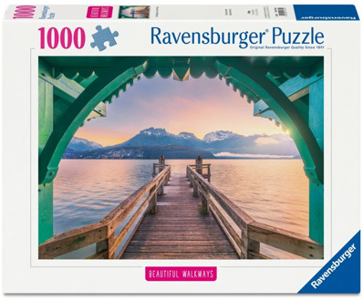 Ravensburger Footbridge at Lac d'Annecy Puzzel (1000 stukjes)