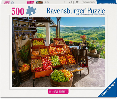 Ravensburger Fruits and vegetables Market - Croatia Puzzel (500 stukjes)